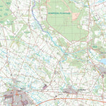 Kortforsyningen Bording (1:50,000 scale) digital map
