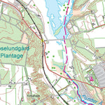 Kortforsyningen Bording (1:50,000 scale) digital map