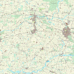 Kortforsyningen Bramming (1:25,000 scale) digital map