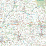 Kortforsyningen Bramming (1:50,000 scale) digital map