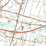 Kortforsyningen Bramming (1:50,000 scale) digital map