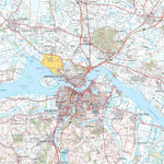 Kortforsyningen Brovst (1:100,000 scale) digital map