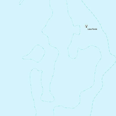 Kortforsyningen Dybvad (1:25,000 scale) digital map