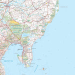 Kortforsyningen Ebeltoft (1:100,000 scale) digital map