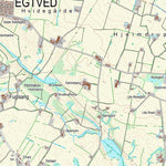 Kortforsyningen Egtved (1:25,000 scale) digital map