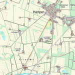 Kortforsyningen Ejstrupholm (1:25,000 scale) digital map