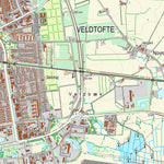 Kortforsyningen Esbjerg Ø (1:25,000 scale) digital map