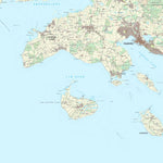 Kortforsyningen Faaborg (1:25,000 scale) digital map