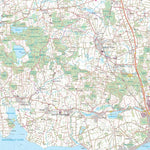 Kortforsyningen Faaborg (1:50,000 scale) digital map