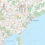 Kortforsyningen Faxe (1:50,000 scale) digital map