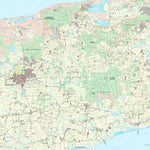 Kortforsyningen Fjerritslev (1:25,000 scale) digital map