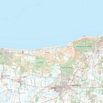 Kortforsyningen Fjerritslev (1:50,000 scale) digital map