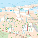 Kortforsyningen Fjerritslev (1:50,000 scale) digital map