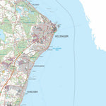 Kortforsyningen Fredensborg (1:50,000 scale) digital map