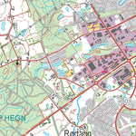 Kortforsyningen Fredensborg (1:50,000 scale) digital map