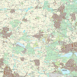 Kortforsyningen Frederikssund (1:25,000 scale) digital map