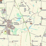 Kortforsyningen Fuglebjerg (1:25,000 scale) digital map