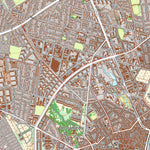Kortforsyningen Galten (1:25,000 scale) digital map
