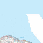 Kortforsyningen Gilleleje (1:100,000 scale) digital map