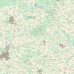 Kortforsyningen Give (1:25,000 scale) digital map