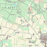 Kortforsyningen Give (1:25,000 scale) digital map