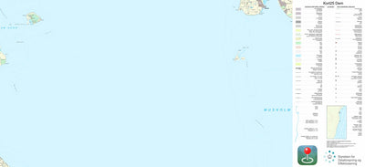 Kortforsyningen Gørlev (1:25,000 scale) digital map