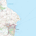 Kortforsyningen Grenaa 1 (1:50,000 scale) digital map
