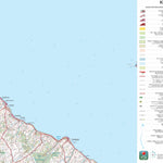 Kortforsyningen Gudhjem 1 (1:100,000 scale) digital map