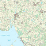 Kortforsyningen Haarby (1:25,000 scale) digital map