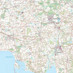 Kortforsyningen Haarby (1:50,000 scale) digital map