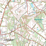 Kortforsyningen Haarby (1:50,000 scale) digital map
