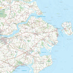 Kortforsyningen Haderslev (1:50,000 scale) digital map