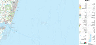 Kortforsyningen Hals (1:50,000 scale) digital map