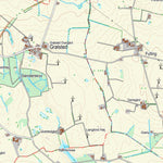 Kortforsyningen Hammel (1:25,000 scale) digital map