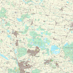 Kortforsyningen Haslev (1:25,000 scale) digital map