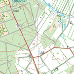 Kortforsyningen Herning (1:50,000 scale) digital map