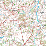 Kortforsyningen Hjørring 1 (1:50,000 scale) digital map