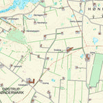 Kortforsyningen Hobro (1:25,000 scale) digital map