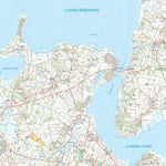 Kortforsyningen Højslev (1:50,000 scale) digital map
