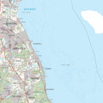 Kortforsyningen Hørsholm (1:50,000 scale) digital map