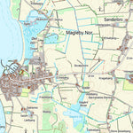 Kortforsyningen Humble (1:25,000 scale) digital map