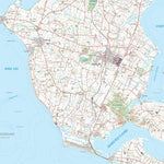 Kortforsyningen Hurup Thy (1:50,000 scale) digital map