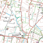 Kortforsyningen Hurup Thy (1:50,000 scale) digital map