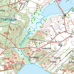 Kortforsyningen Hurup Thy (1:50,000 scale) digital map