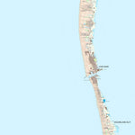 Kortforsyningen Hvide Sande (1:25,000 scale) digital map