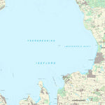 Kortforsyningen Jægerspris (1:25,000 scale) digital map