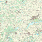 Kortforsyningen Jelling (1:25,000 scale) digital map