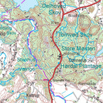 Kortforsyningen Kalundborg (1:100,000 scale) digital map