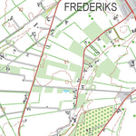 Kortforsyningen Karup J (1:50,000 scale) digital map