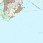 Kortforsyningen Kastrup (1:25,000 scale) digital map